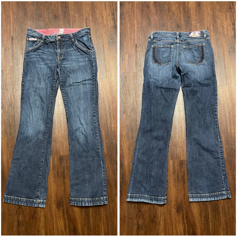 Vintage Heatherette Low Rise Trouser Style Y2K Jeans 30x30